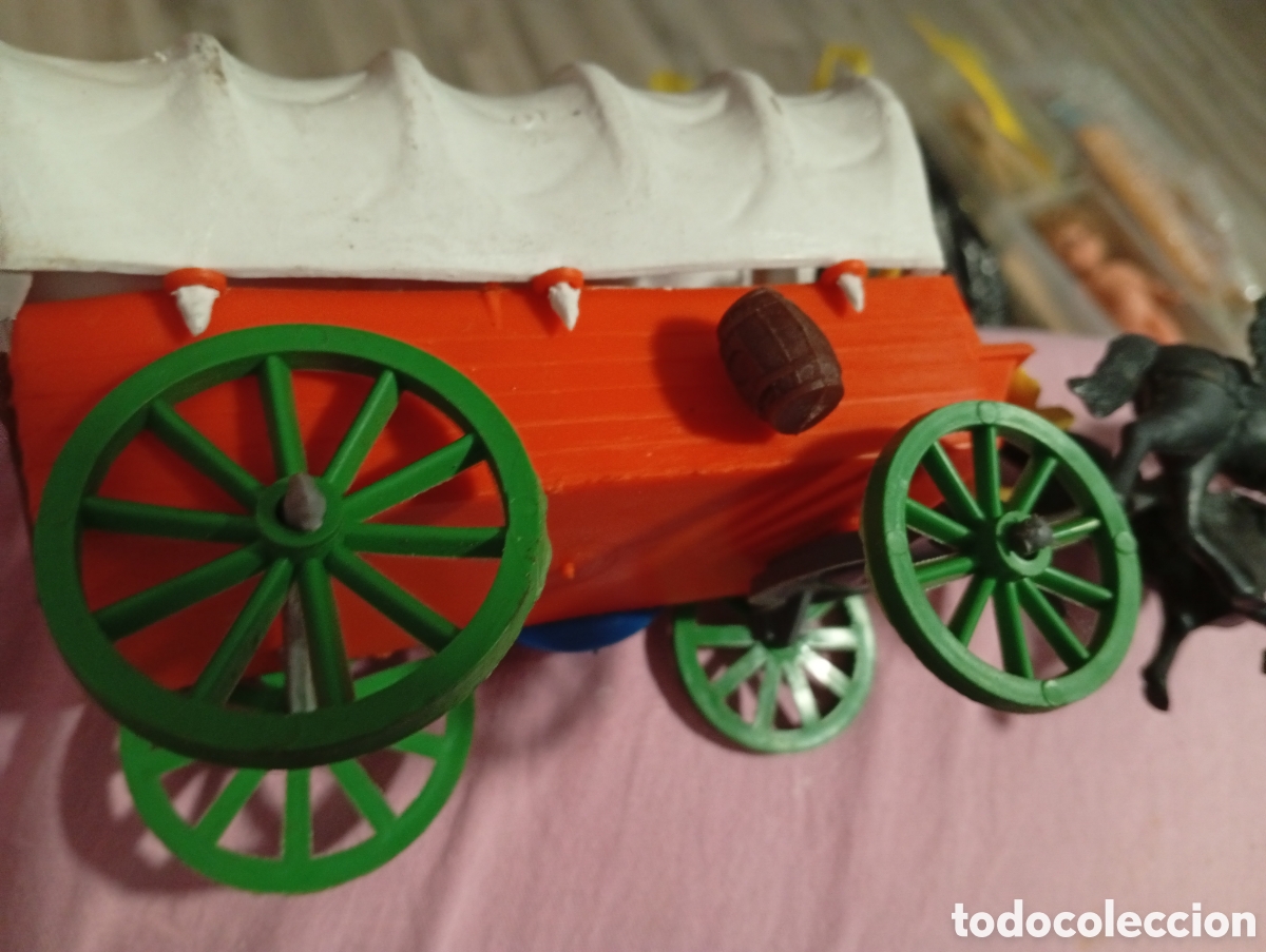 Figuras de goma y PVC: Carreta reansa gomarsa comansi... - Foto 5