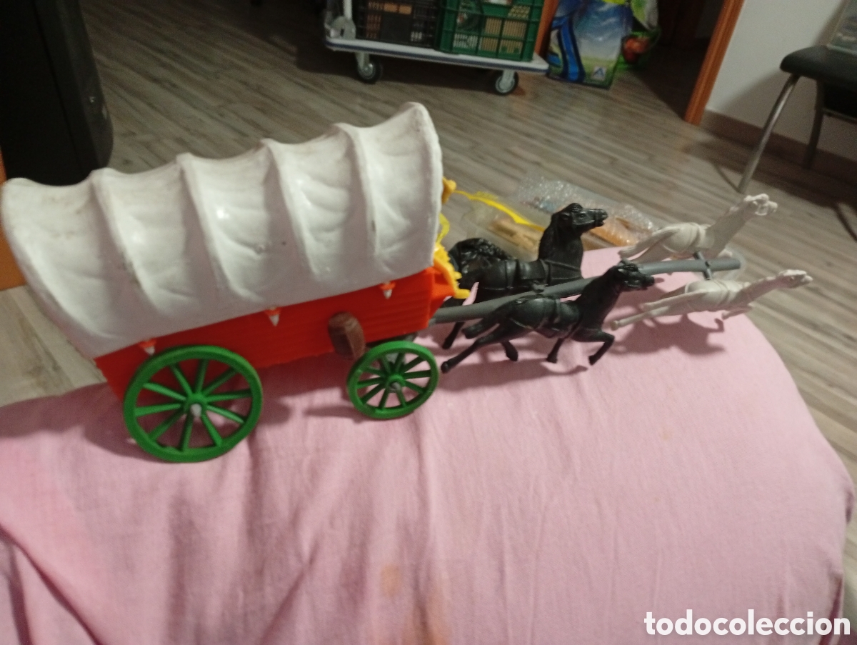 Figuras de goma y PVC: Carreta reansa gomarsa comansi... - Foto 1