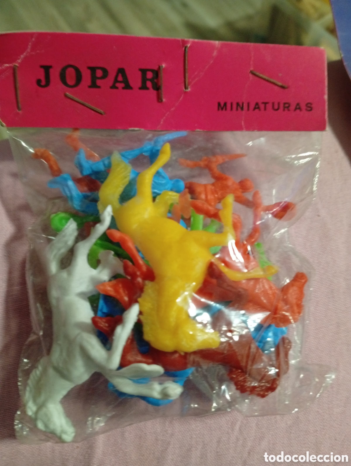 Figuras de goma y PVC: Figuras oeste miniatura JOPAR - Foto 1
