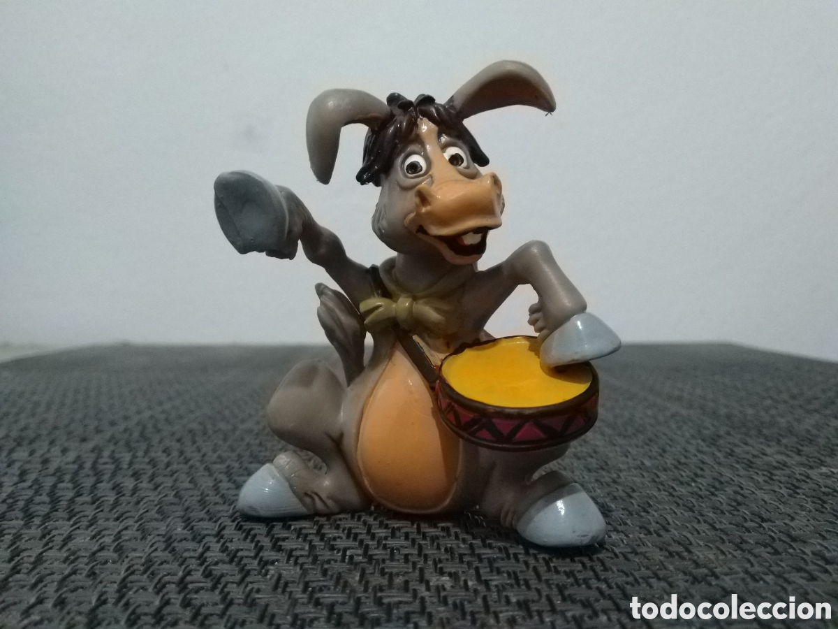 Figuras de goma y PVC: FIGURA PVC TONTO BURRO COMICS SPAIN SERIE TV TROTAMUSICOS LUPO KOKI TONTO BURRO GATO BURLON DIBUJOS