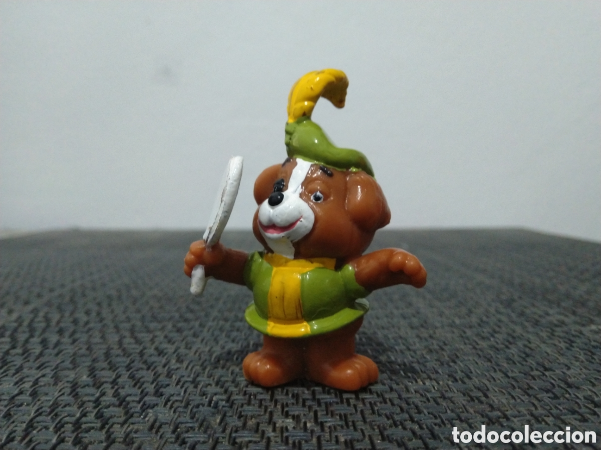 Figuras de goma y PVC: FIGURA PVC PRINCIPE OSO SERIE LOS BISKITS HANNA BARBERA MAIA BORGES A&Ntilde;OS 80 1983 THE BISKITTS
