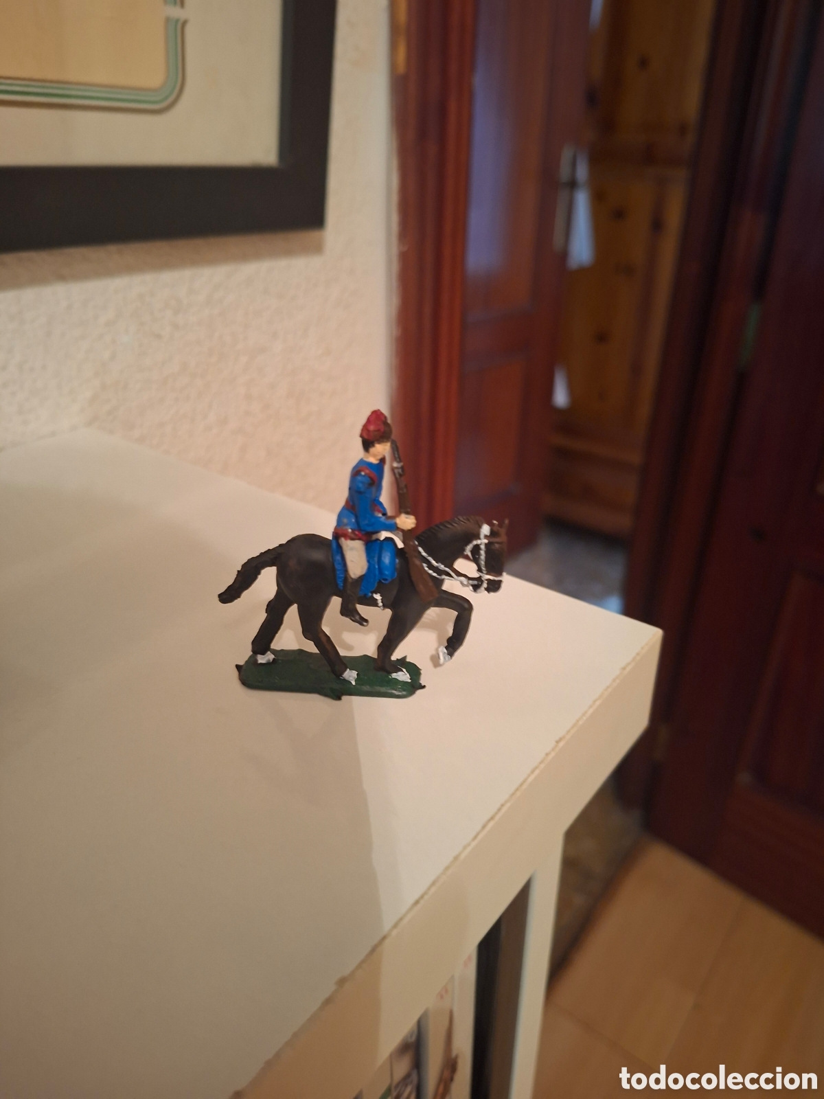 Figuras de goma y PVC: Soldado cosaco del ejercito Ruso en las guerras napole&oacute;nicas. Torres Maltas