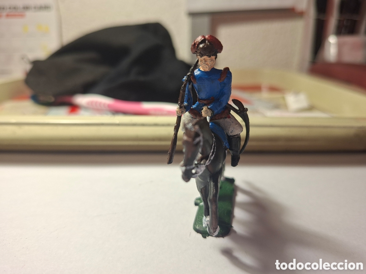 Figuras de goma y PVC: Soldado cosaco del ejercito Ruso en las guerras napole&oacute;nicas. Torres Maltas