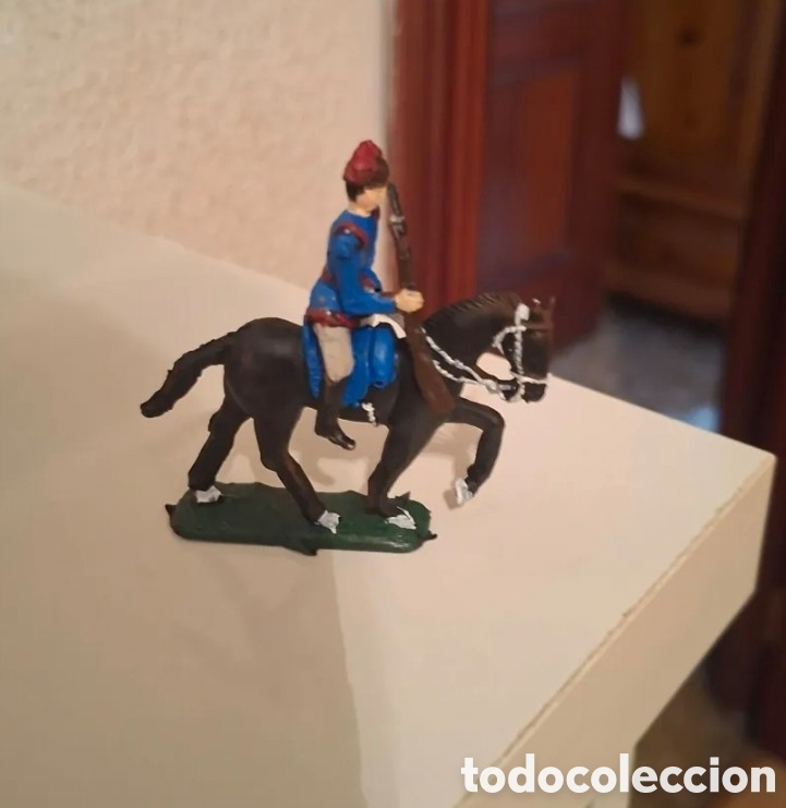 Figuras de goma y PVC: Soldado cosaco del ejercito Ruso en las guerras napole&oacute;nicas. Torres Maltas