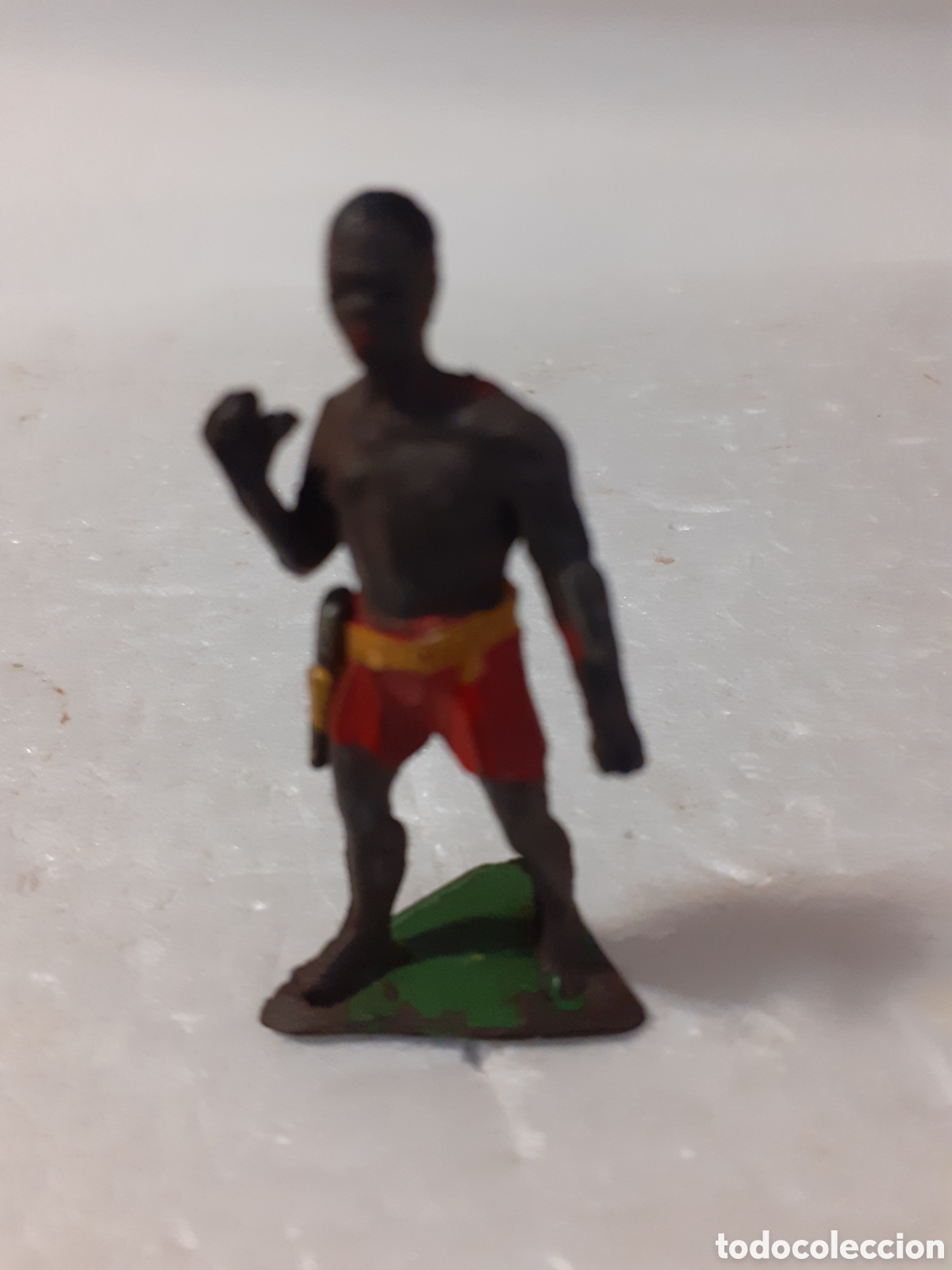 Figuras de goma y PVC: FIGURA EXPLORADOR SAFARI GOMA JECSAN,PECH,REAMSA