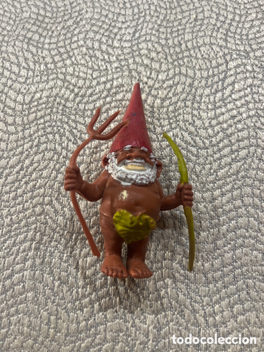 Figuras de goma y PVC: Figura David el Gnomo BRB tridente