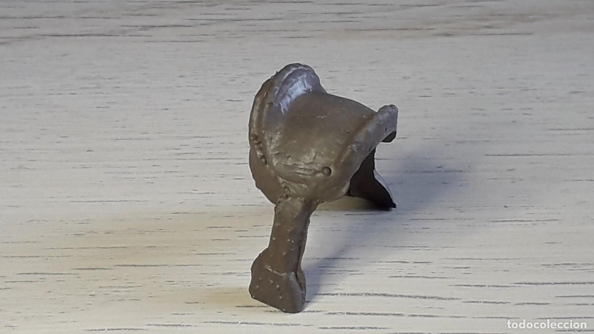 Figuras de goma y PVC: Silla montura para caballo cowboy vaquero oeste, fabricada en goma, Jecsan Spain, original a&ntilde;os 50.