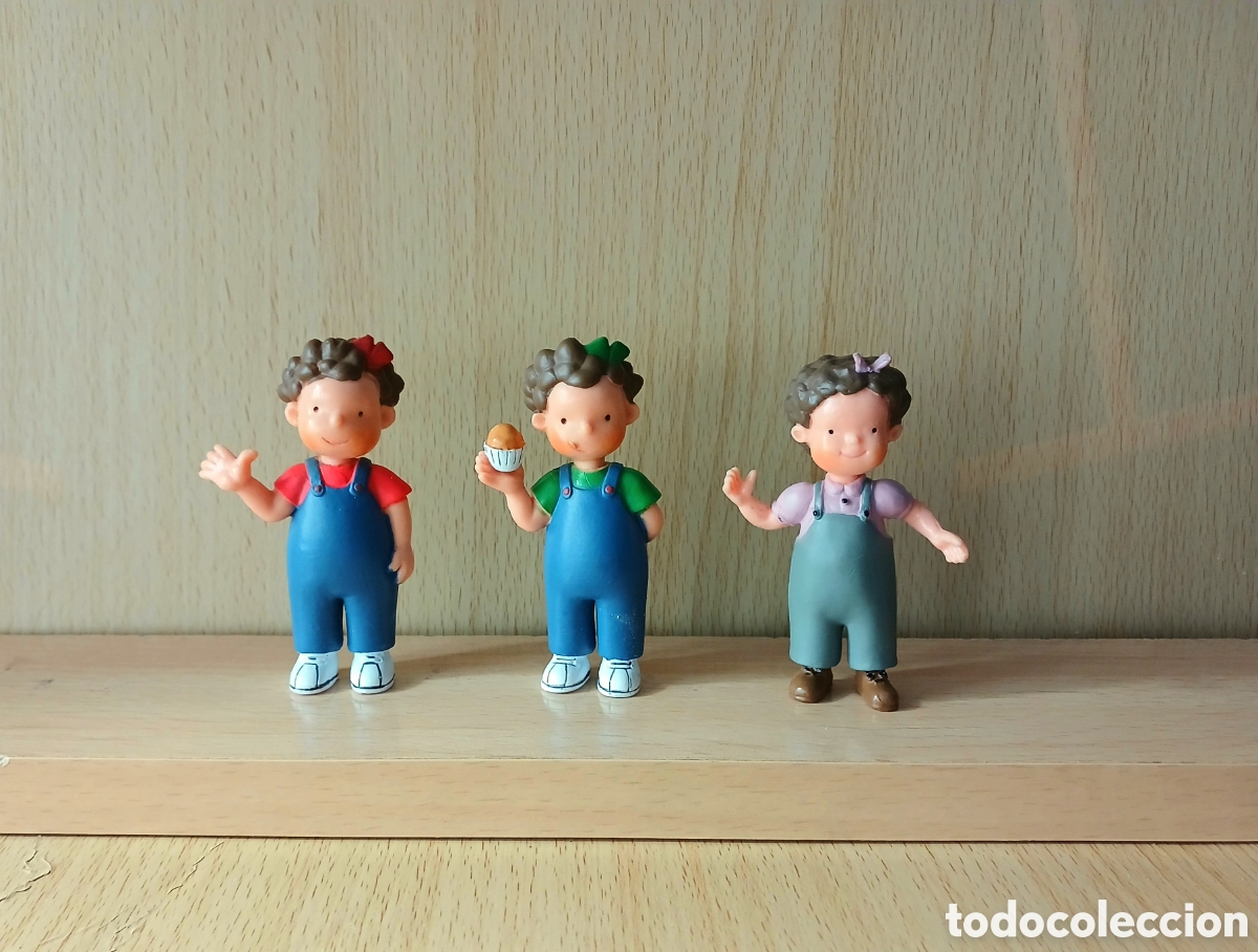 Figuras de goma y PVC: Figuras de laa tres mellizas Yolanda