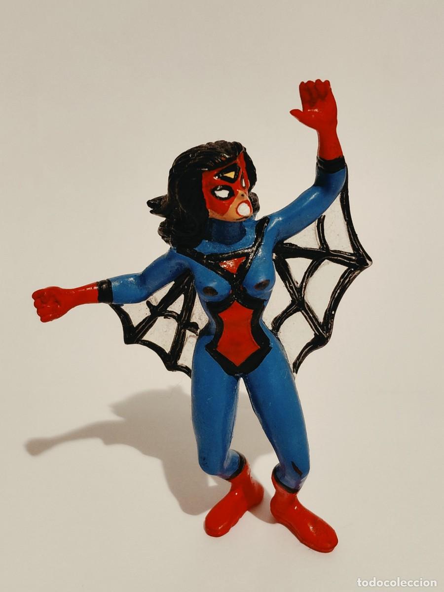 Figuras de goma y PVC: SPIDER WOMAN VARIANTE AZUL COMICS SPAIN