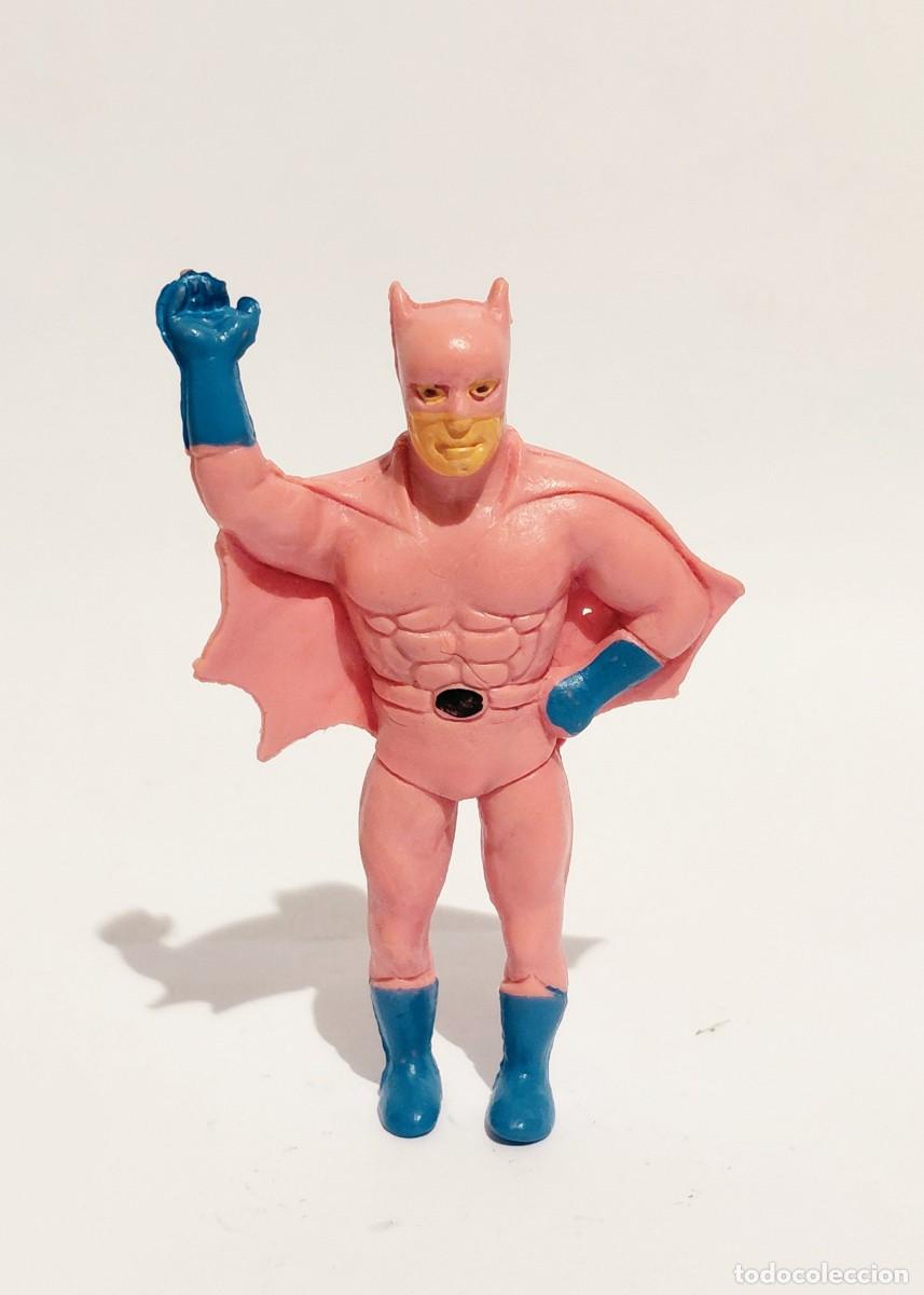 Figuras de goma y PVC: BATMAN ROSA RARA FIGURA DE PVC A&Ntilde;OS 80