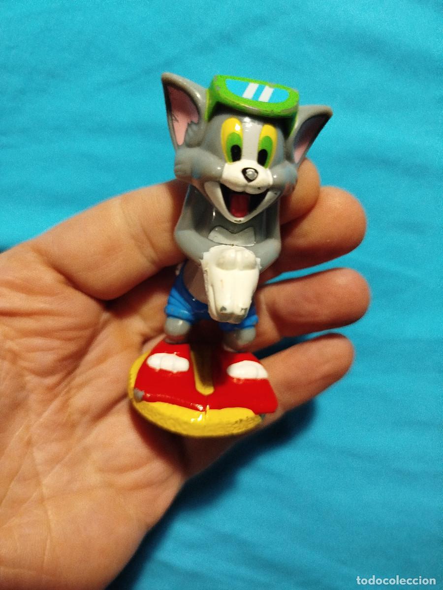 Figuras de goma y PVC: Figura retro Tom y Jerry plastico duro
