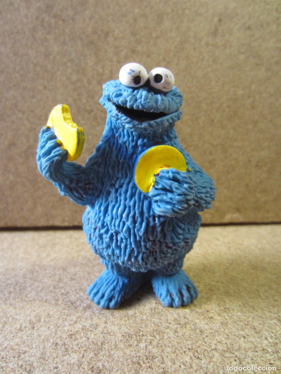 Figuras de goma y PVC: Figura PVC Triki Cookie Monster (Comics Spain 1984)
