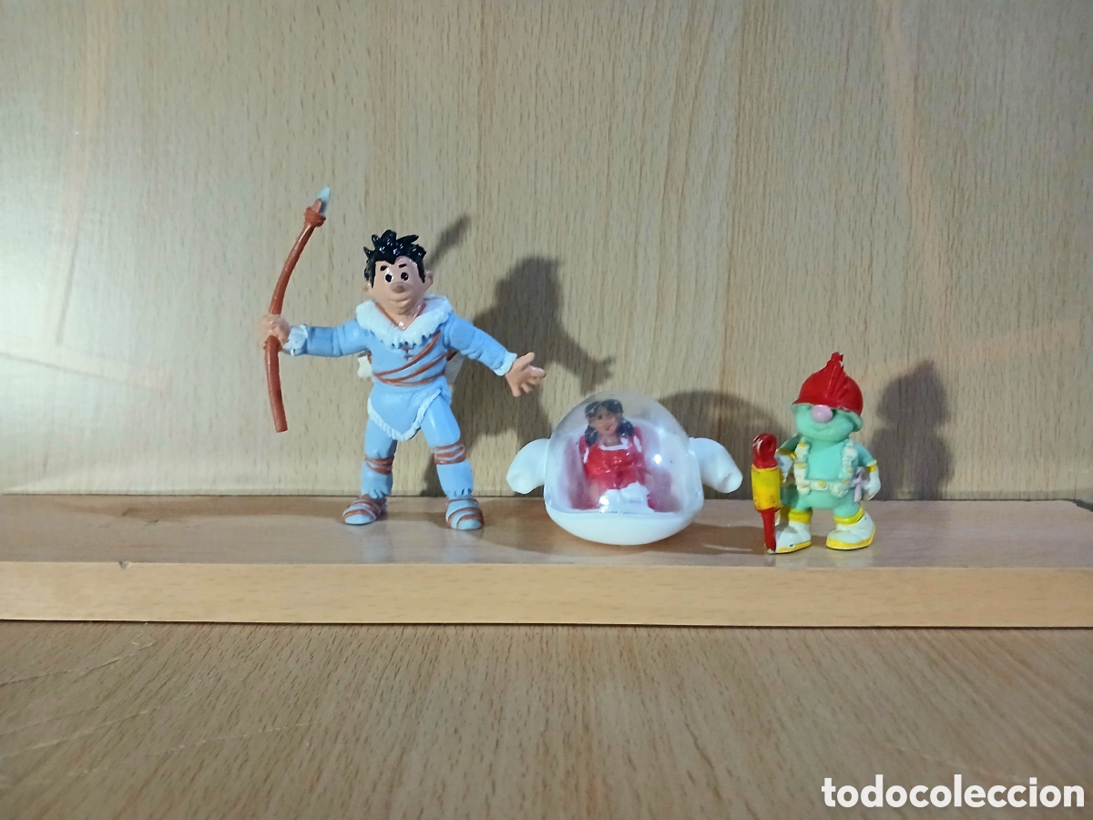 Figuras de goma y PVC: Figuras Erase una vez Yolanda y Curri Schleich