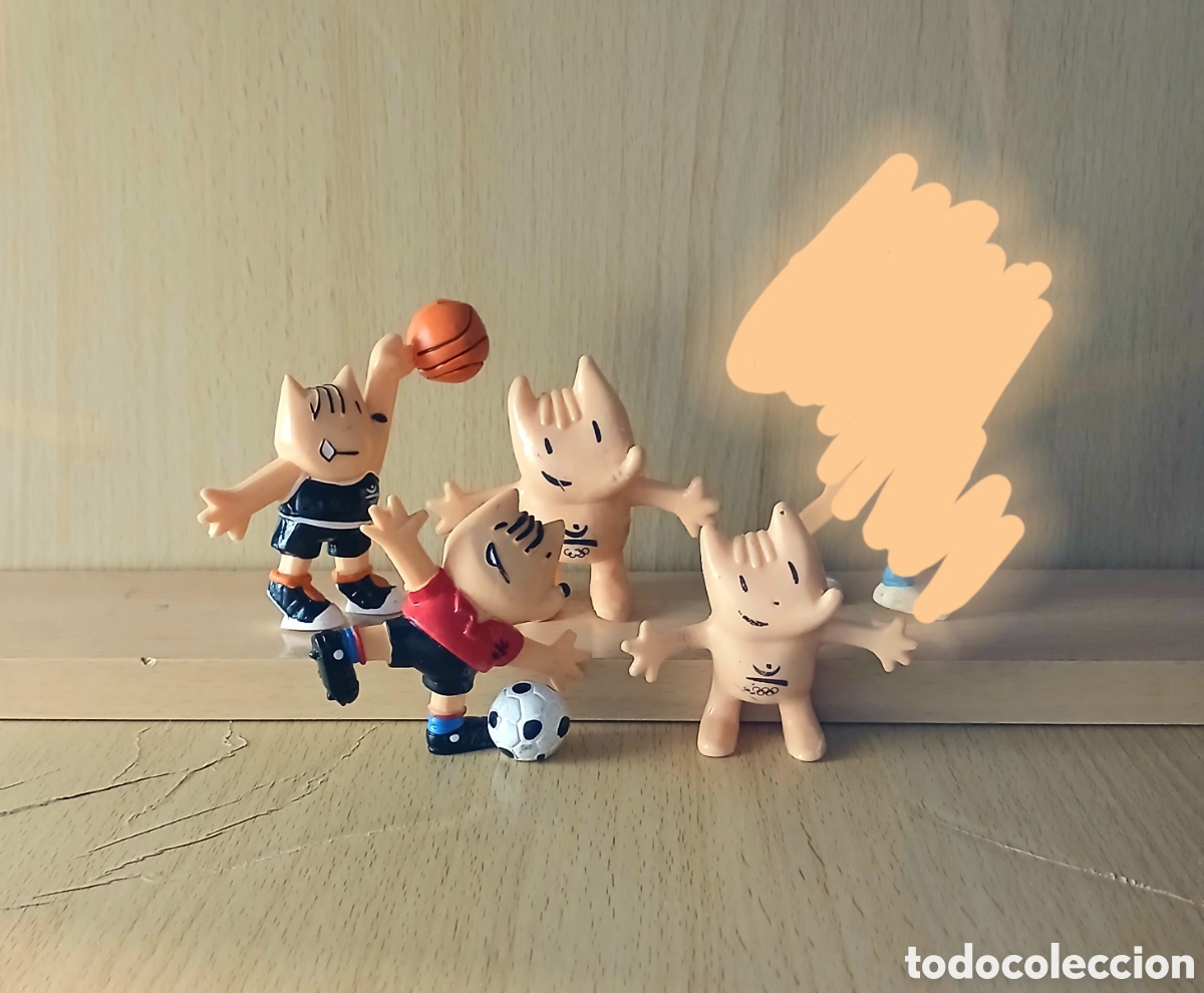 Figuras de goma y PVC: Figuras Cobi Yolanda