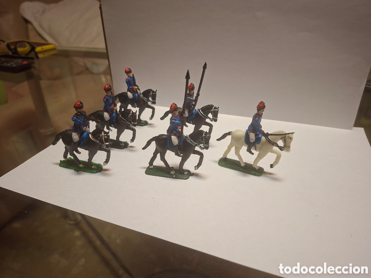 Figuras de Borracha e PVC: Soldados cosacos del ejercito Ruso en las guerras napole&oacute;nicas. Torres Maltas