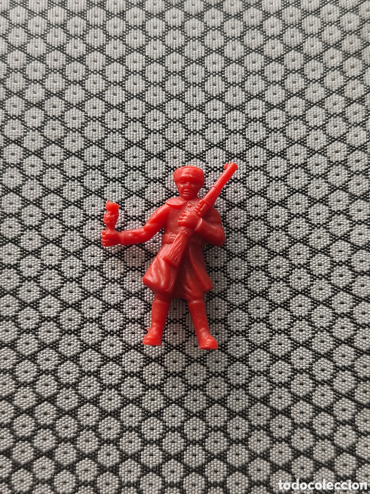 Figuras de goma y PVC: Dunkin Figura Promocional Soldados Haza&ntilde;as y Combates A&ntilde;os 70/80 Ruso