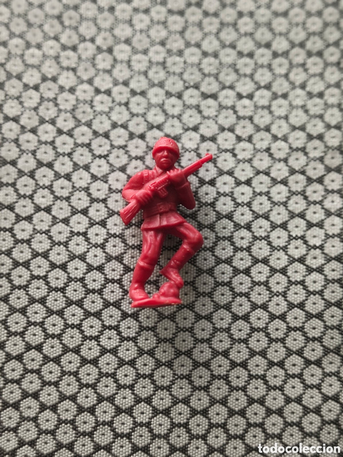 Figuras de goma y PVC: Dunkin Figura Promocional Soldados Haza&ntilde;as y Combates A&ntilde;os 70/80 Ruso