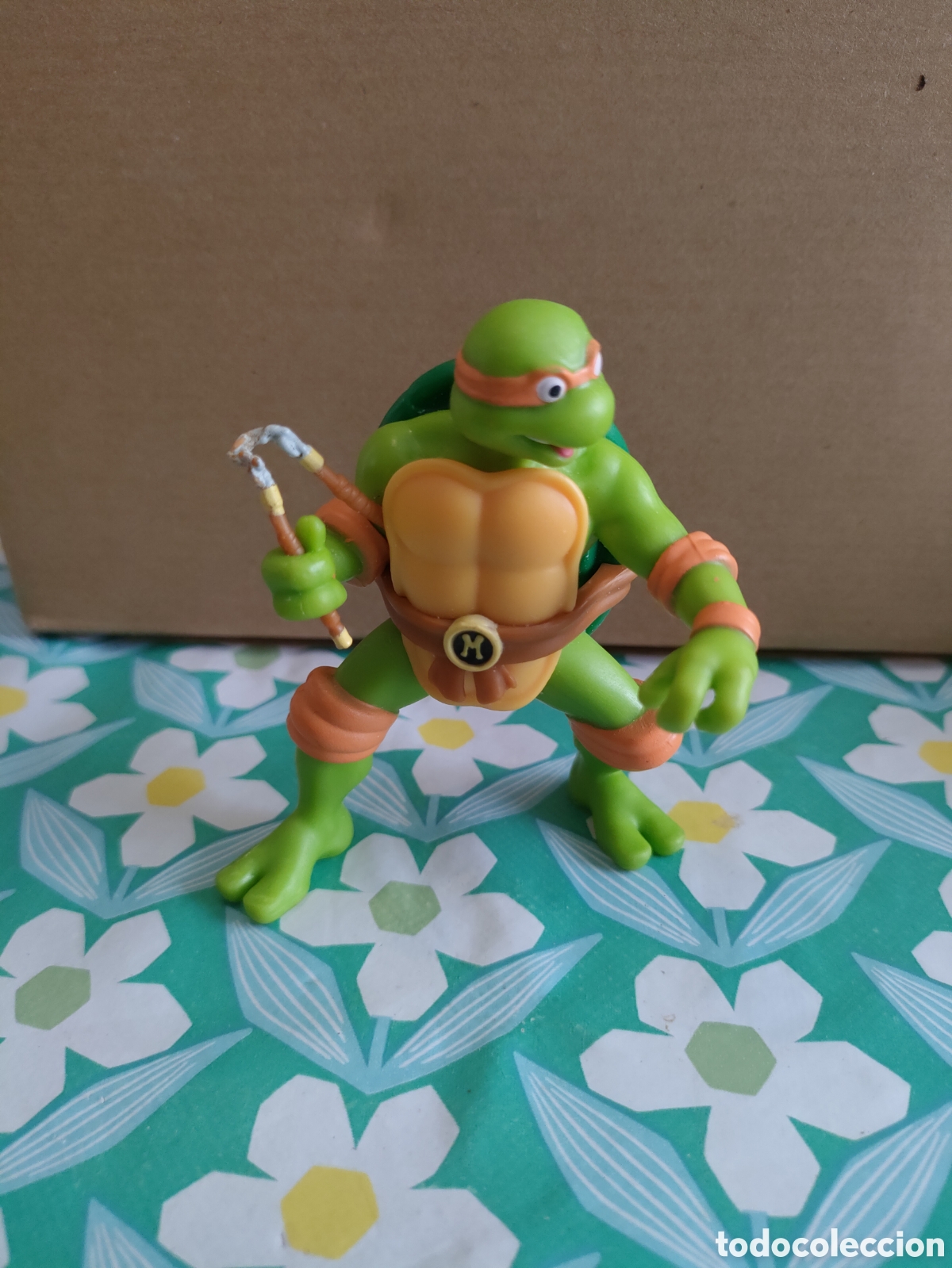 Figuras de goma y PVC: Figura pvc Tortuga Ninja.