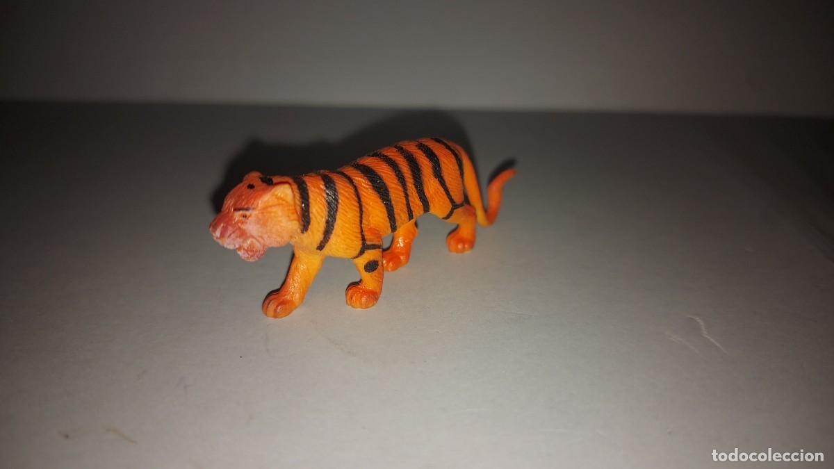 Figuras de goma y PVC: FIGURA TIGRE LEOPARDO GOMA