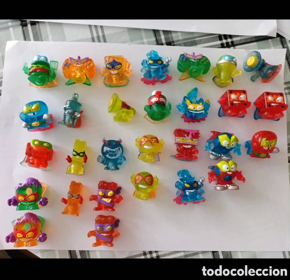 Figuras de goma y PVC: Superzing transparentes