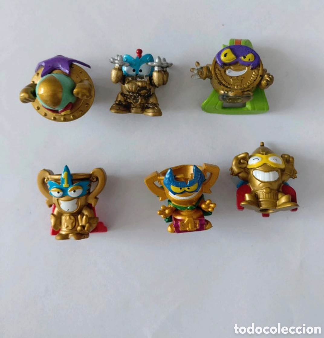 Figuras de goma y PVC: Superzing Dorados superaros