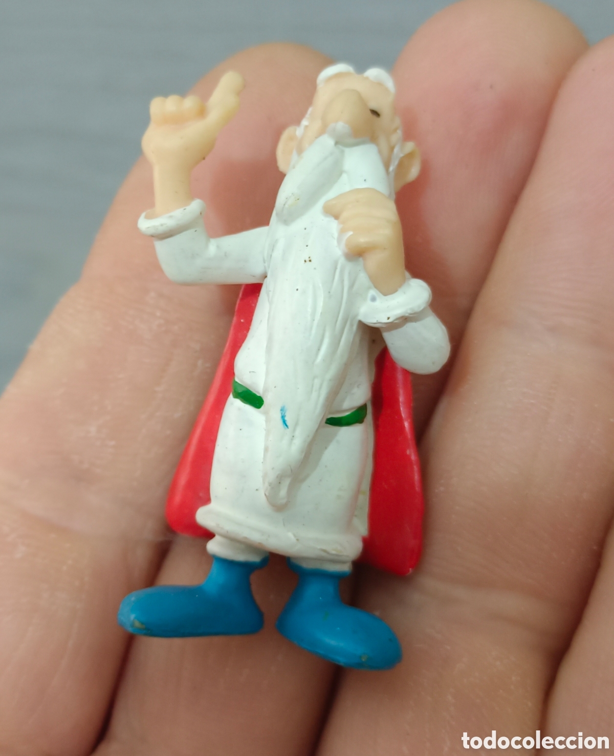 Figuras de goma y PVC: FIGURA PVC ASTERIX Y OBELIX PLASTOY UDERZO GOSCINNY COMICS TEBEOS PANORAMIX DRUIDA 5CM