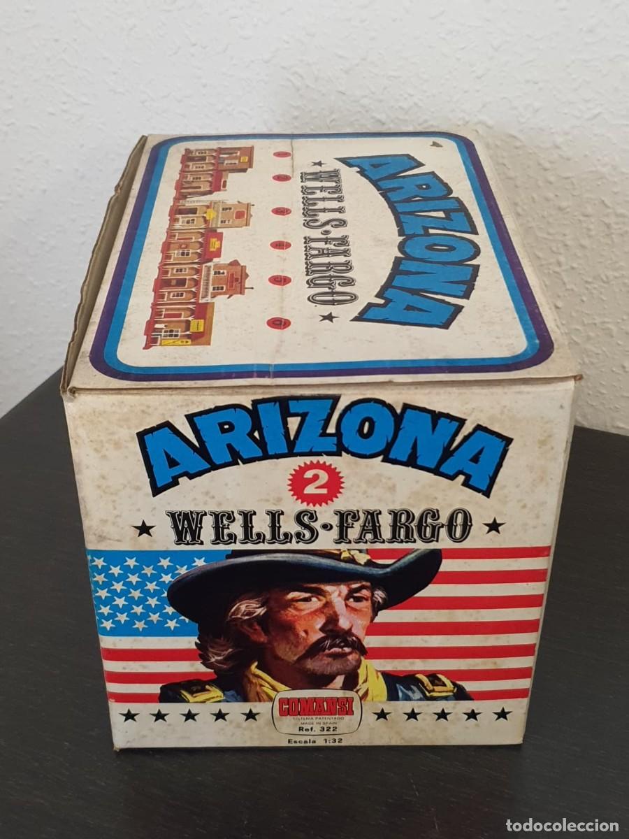 Figuras de goma y PVC: Comansi Arizona N&ordm; 2 Wells Fargo &ndash; Antiguo Stock Jugueter&iacute;a