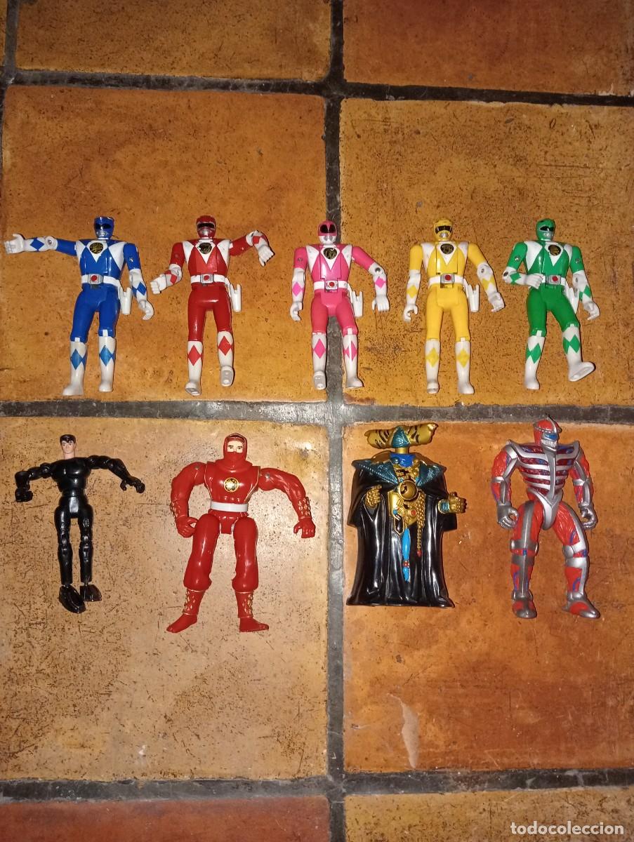 Figuras de goma y PVC: Lote mu&ntilde;ecos vintage Bandai