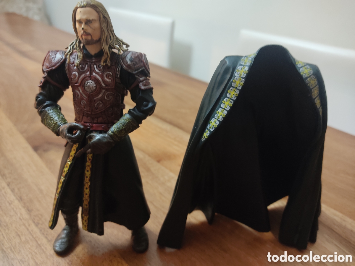 Figuras de goma y PVC: PERSONA (EOMER ?) DEL SE&Ntilde;OR DE LOS ANILLOS - Foto 2