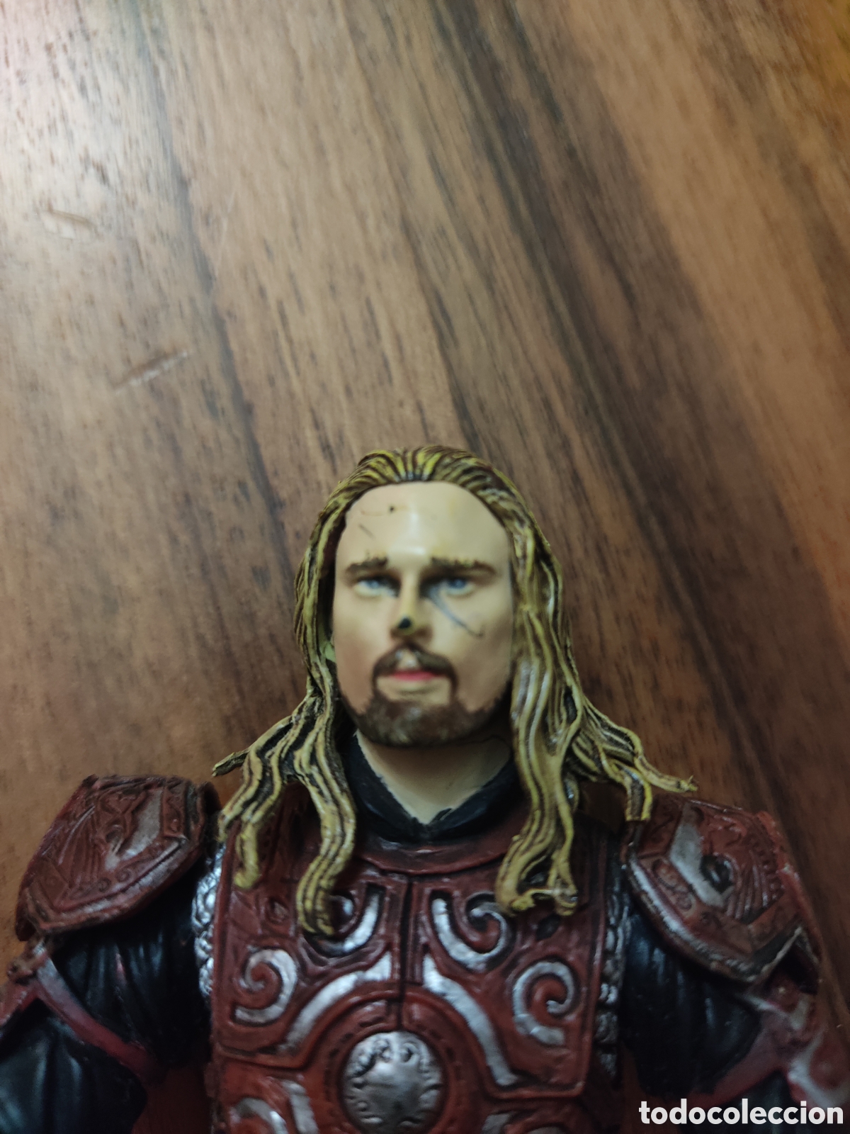 Figuras de goma y PVC: PERSONA (EOMER ?) DEL SE&Ntilde;OR DE LOS ANILLOS - Foto 4