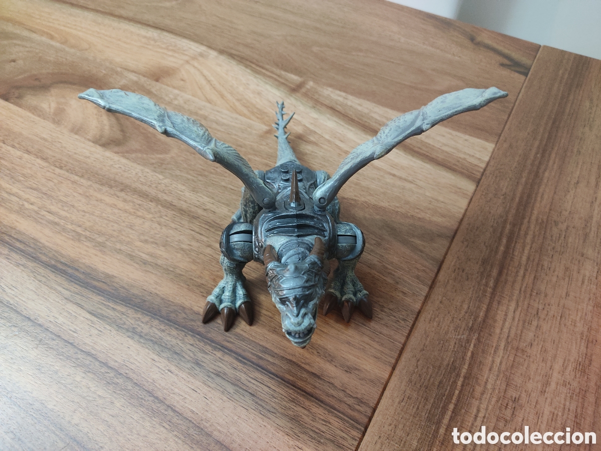 Figuras de goma y PVC: FIGURA DE DRAGON ARTICULADO