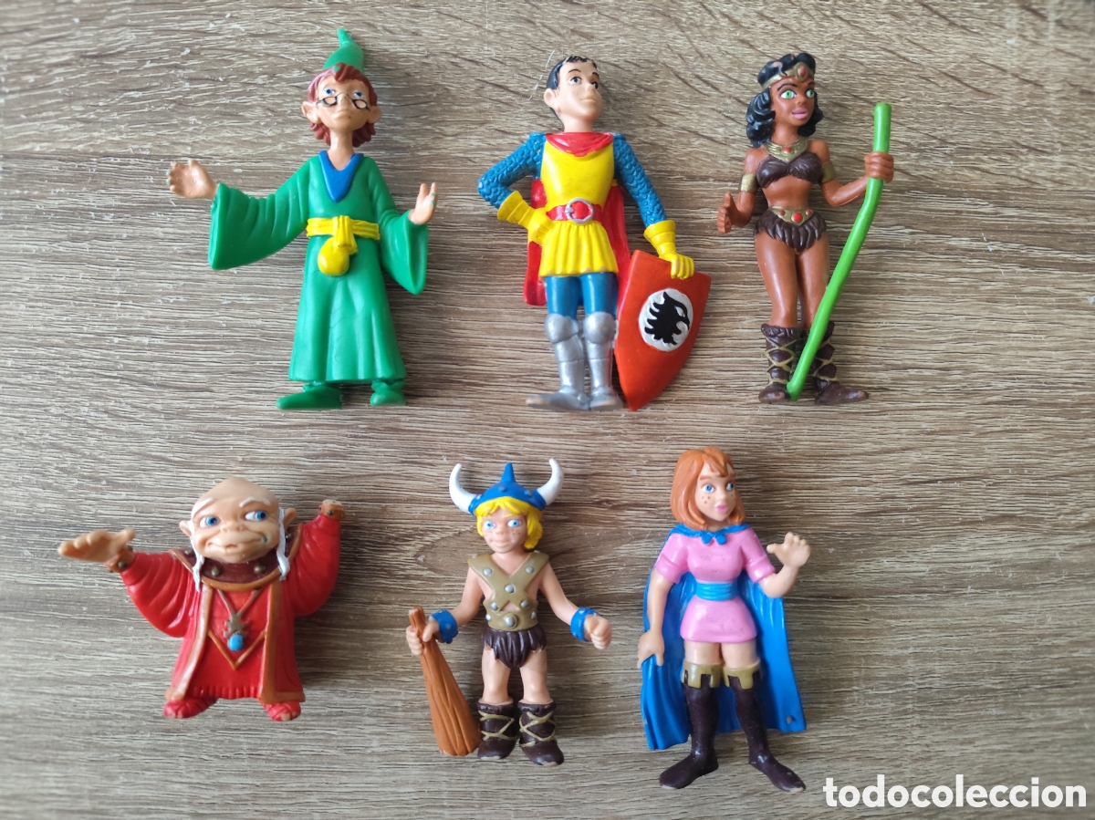 Figuras de goma y PVC: Figuras Pvc Dragones y Mazmorras Vintage comics spain