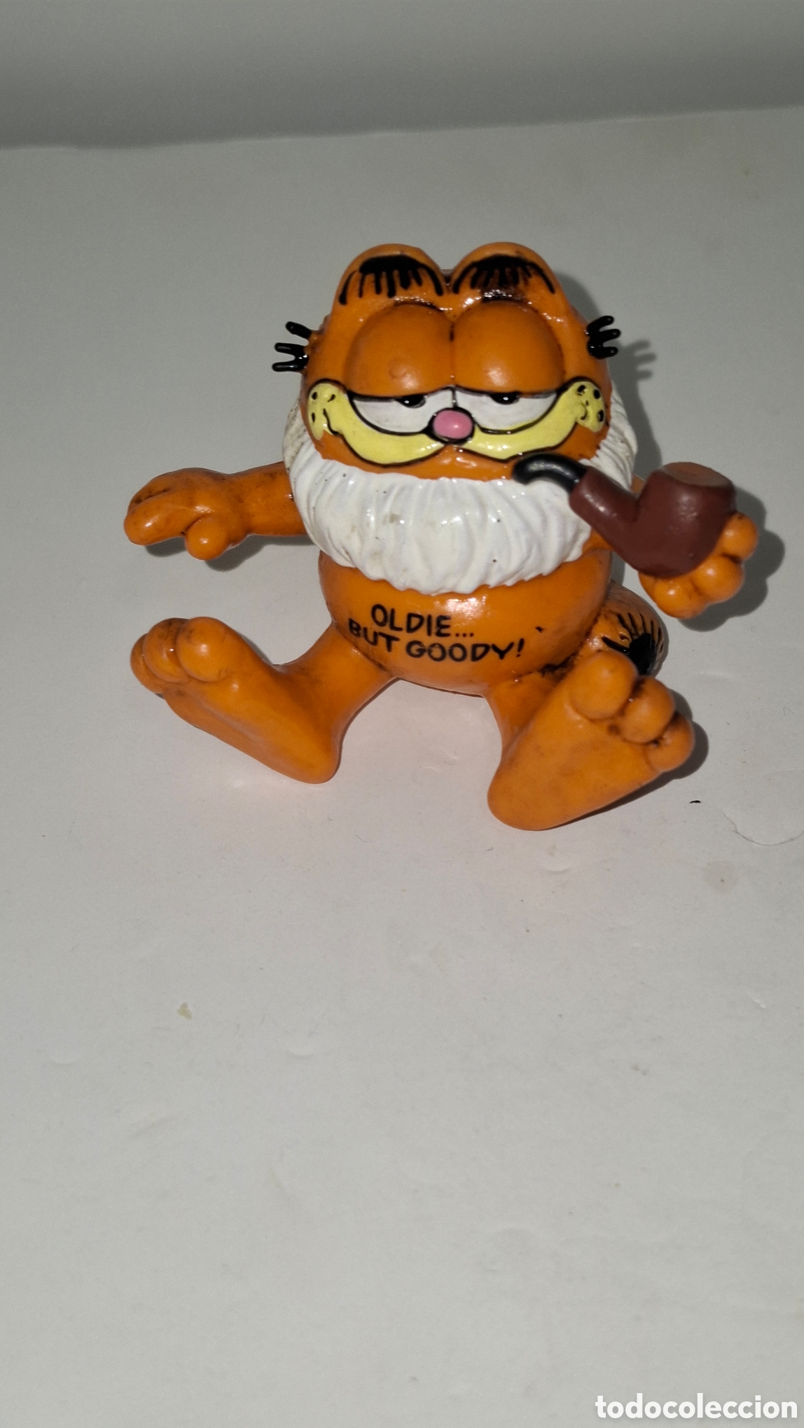 Figuras de goma y PVC: FIGURA DE PVC MADE IN GERMANY BULLY A&Ntilde;OS 80 GATO GARFIELD