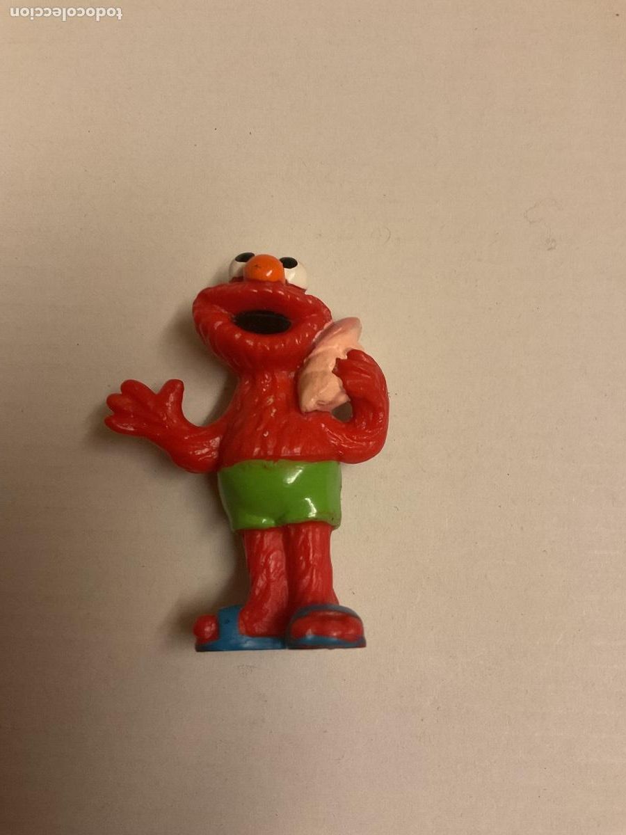 Figuras de goma y PVC: FIGURA ELMO .PVC. BARRIO S&Eacute;SAMO