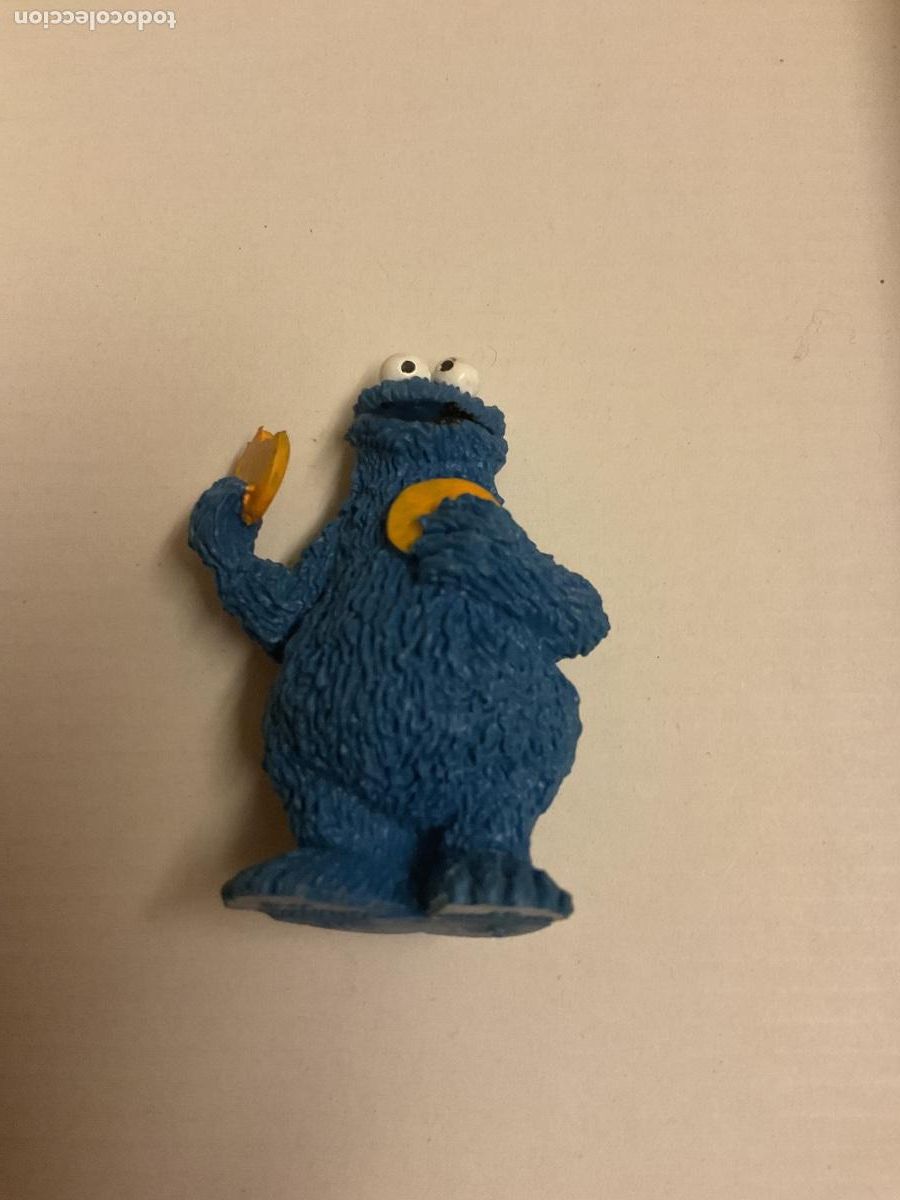 Figuras de goma y PVC: FIGURA MONSTRUO DE LAS GALLETAS. PVC. BARRIO S&Eacute;SAMO