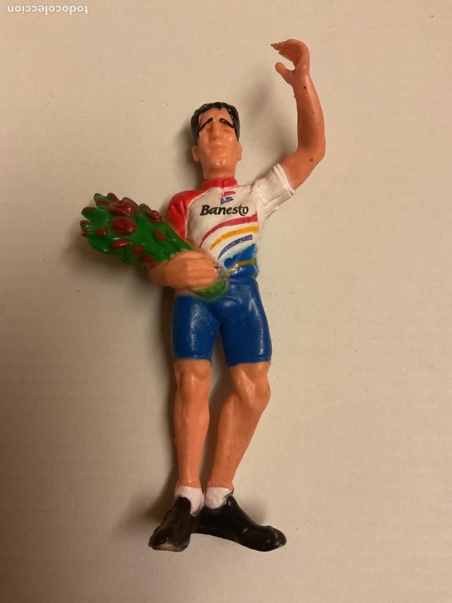 Figuras de goma y PVC: FIGURA INDURAIN. BANESTO
