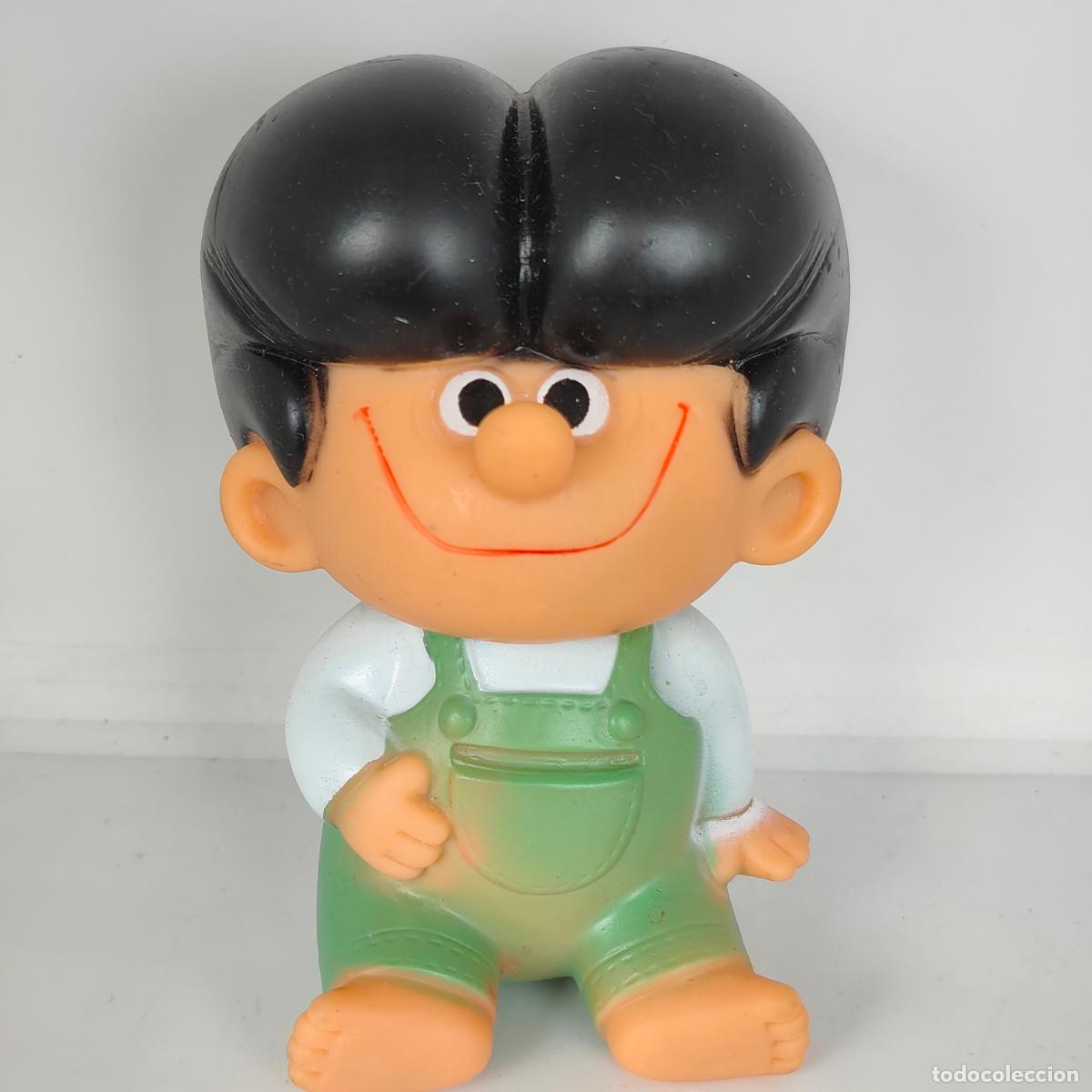 Figuras de goma y PVC: Mu&ntilde;eco de goma de Zipi y Zape bruguera Ib&aacute;&ntilde;ez pito