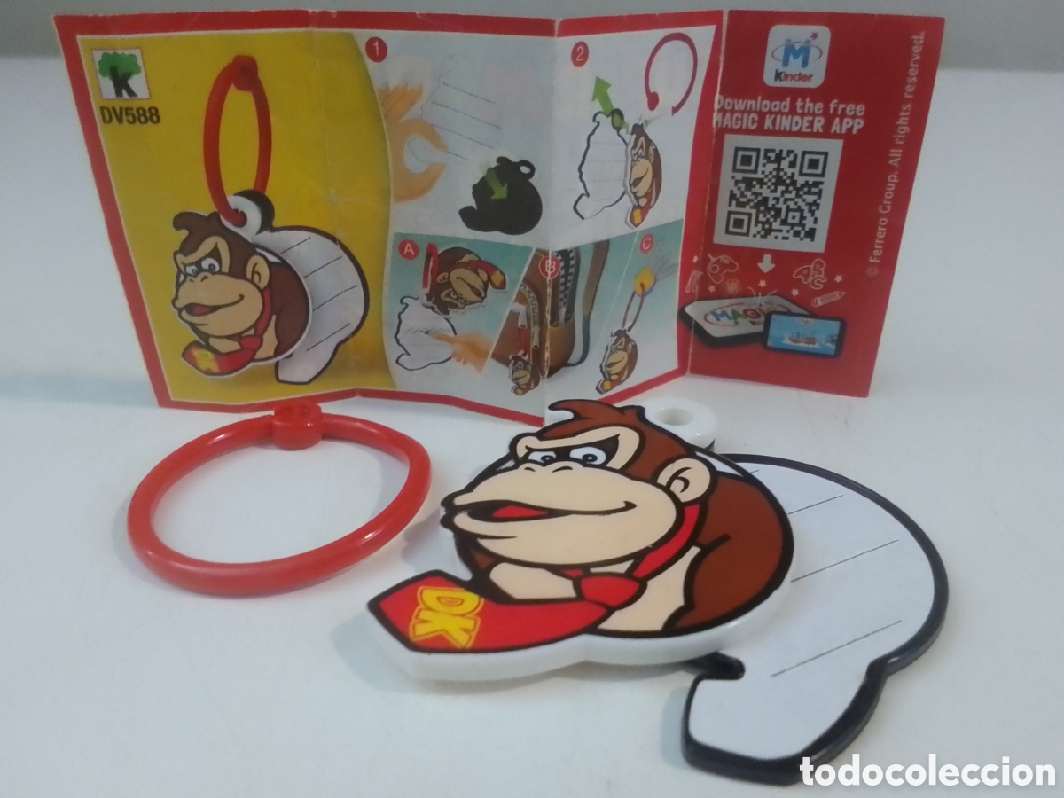 Figuras de goma Kinder: Figura Kinder SUPER MARIO DV588.