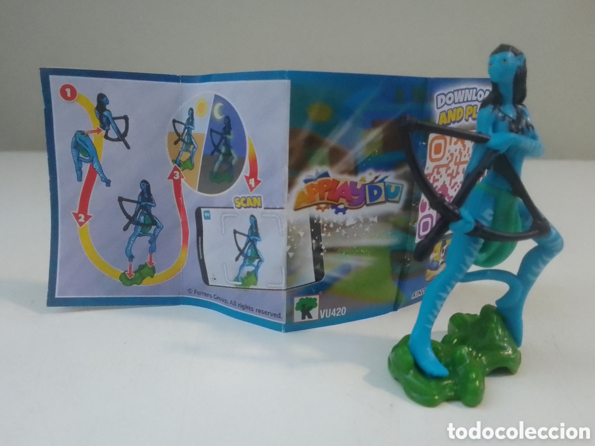 Figuras de goma Kinder: Figura Kinder AVATAR VU420.