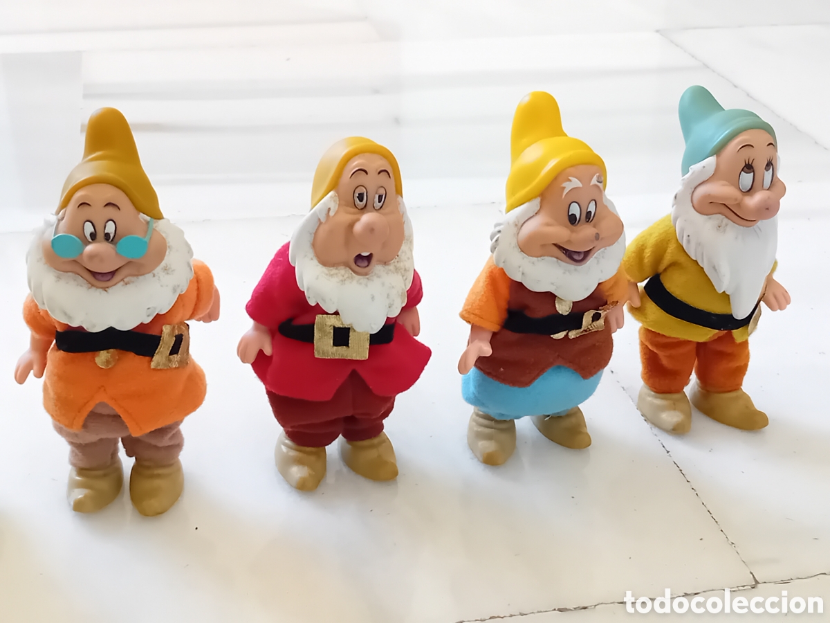 Figuras de goma y PVC: 7 SIETE ENANITOS MARCA SIMBA - Foto 3
