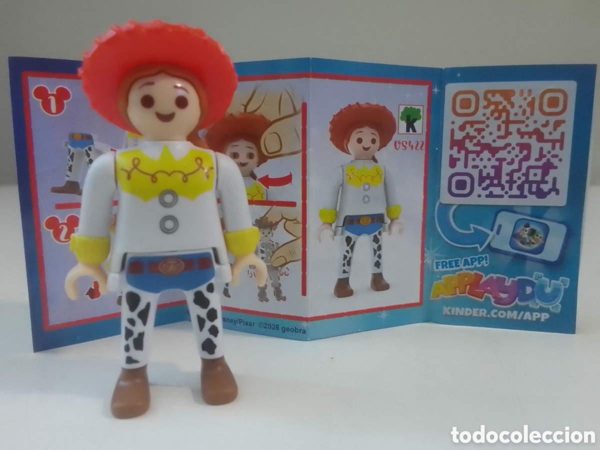 Figuras de goma Kinder: Figura Kinder Playmobil VS422.