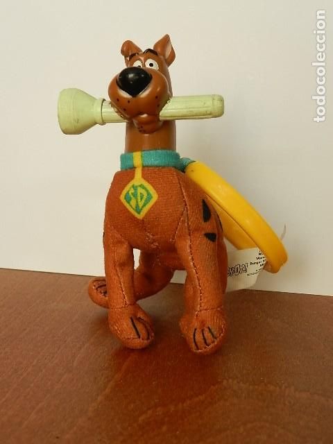 Figuras de goma y PVC: SCOOBY DOO con linterna de Burger King promocional HANNA BARBERA a&ntilde;o 2000 figura goma y peluche