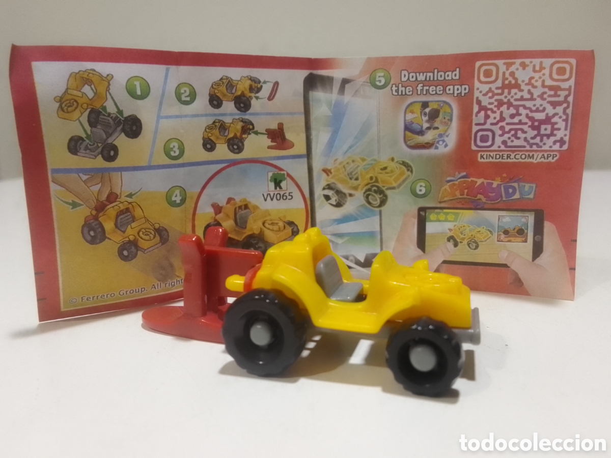 Figuras de goma Kinder: Figura Kinder APLAYDU VV065.
