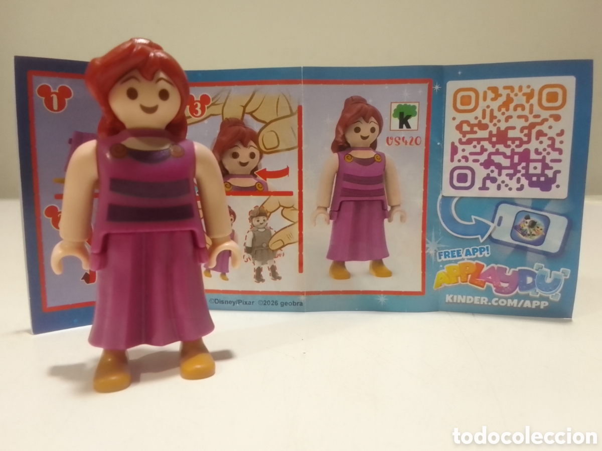 Figuras de goma Kinder: Figura Kinder Playmobil VS420.