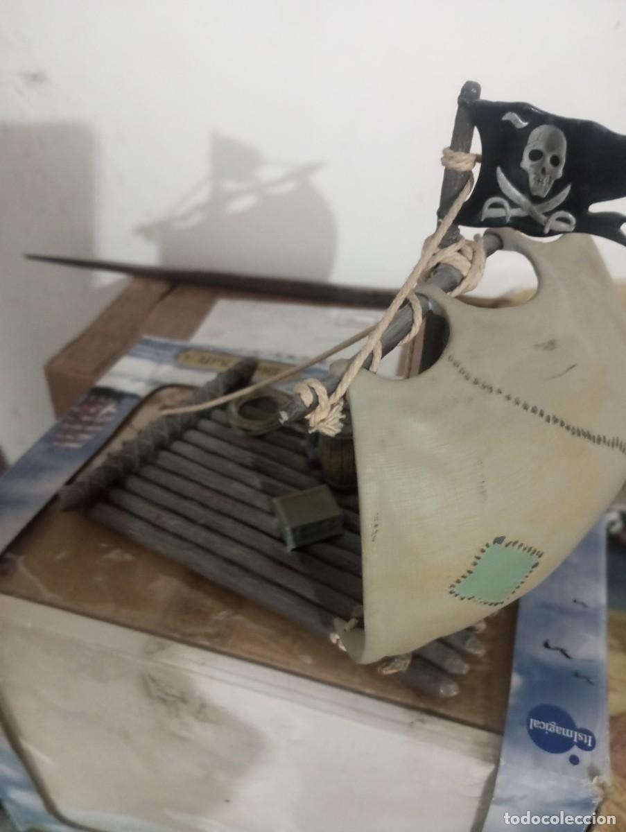 Figuras de goma y PVC: Balsa pirata tipo jecsan comansi reamsa