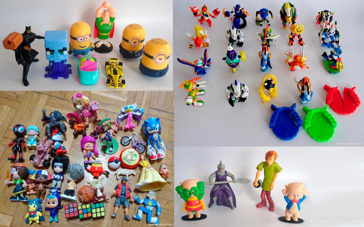 Figuras de goma y PVC: LOTE RESERVADO DE JUGUETES