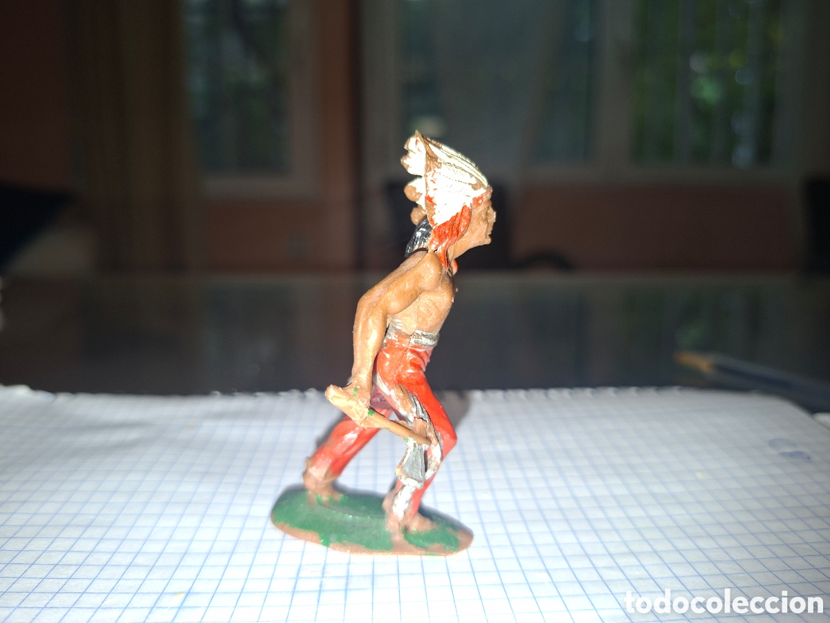 Figuras de goma y PVC: Figura de jefe Indio. - Foto 3