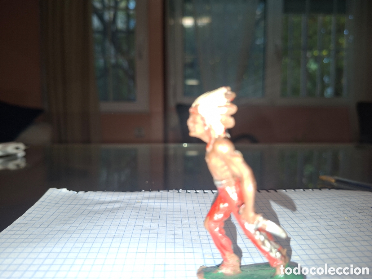 Figuras de goma y PVC: Figura de jefe Indio. - Foto 2