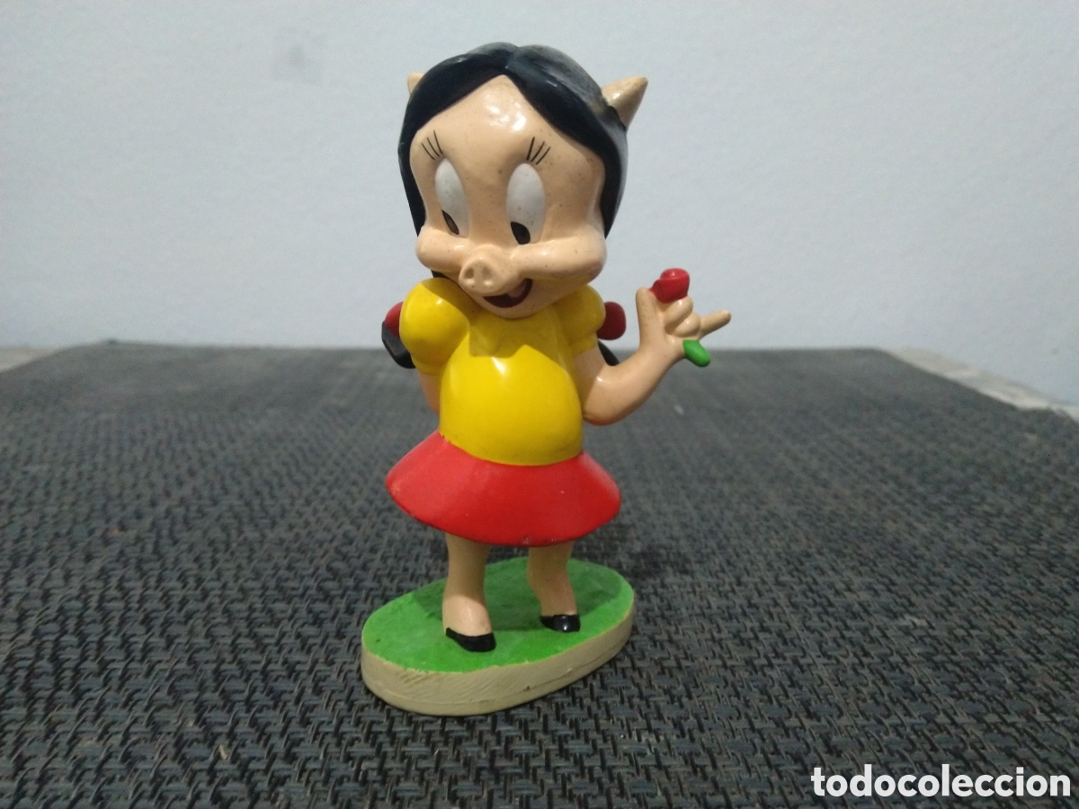 Figuras de goma y PVC: FIGURA PVC PETUNIA PORKY PORKYS DEA TM LOONEY TUNES WARNER BROSS 10 CM APROX DIBUJOS ANIMADOS