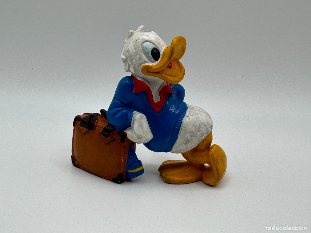 Figuras de goma y PVC: FIGURA PVC PATO DONALD BULLY VIAJERO MALETA PERSONAJES WALT DISNEY DIBUJOS ANIMADOS TV